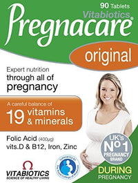 Pregnacare Vitabiotics Original Dietary Supplement 90 Tablets