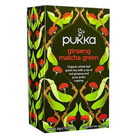 Pukka GinsengMatcha Green Tea, 20 sachets - 30g