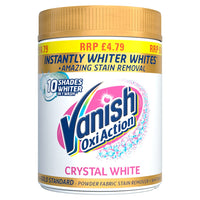Vanish Oxi Action Crystal White 470g (5011417567487)