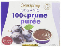 Clearspring Organic 100% Prune Puree 100g x 2
