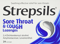 Strepsils Sore Throat And Cough Lozenges - 24 Lozenges