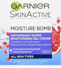 Garnier Moisture Bomb Hydrating Night Cream Moisturiser, 50 ml