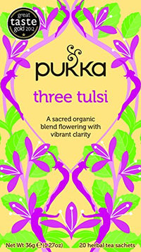 Pukka Three Tulsi Herbal Tea 20 Bags