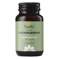 Fushi Organic 500mg Ashwagandha Veg Caps 60s
