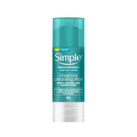 Simple Daily Skin Detox Charcoal Cleansing Stick 45g