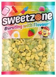 Sweetzone Apple & Custard Hearts 1kg