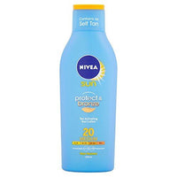 Nivea Sun Protect And Bronze Sun Lotion Spf 20  200ml
