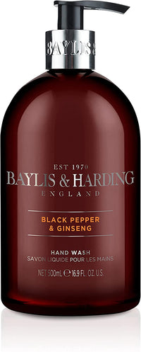 Baylis and Harding Hand WashBlack Pepper and Ginseng 500 ml