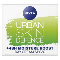Nivea Urban Skin Defence Day Cream Spf 20  50ml