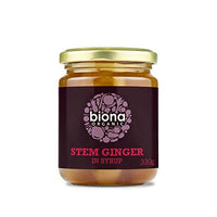 Biona Stem Ginger In Syrup 330g