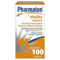 Pharmaton Vitality Capsules 100 Caps