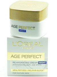L'Oreal Age Perfect Re-Hydrating night Cream For Mature Skin 50ml