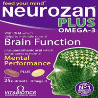 Vitabiotics Neurozan Plus Tablets 56 Capsules
