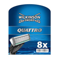 Wilkinson Sword Quattro Titanium Precision Razor 8 Blades