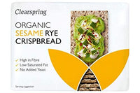 Clearspring Organic Sesame Rye Crispbread 200g