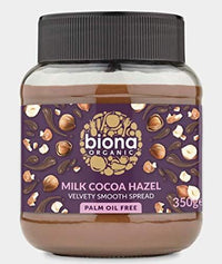 Biona Milk Chocolate Hazelnut Spread 350g