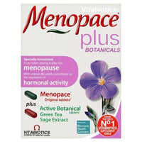 Vitabiotics Ltd Vitabiotics Menopace Plus Active Botanical 56 Tablets (2X28 Dual Pack)