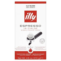 Illy 18 Individually Packaged Ground Coffee Portions Total 18 Servings