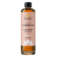 Fushi Carrot Organic Oil 100ml extra Virgin Biodynamic Harvested Cold Pressed
