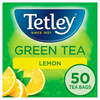Tetley Green Lemon 50 Teabags 100g