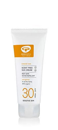 Green People Sun Lotion SPF30 Scent Free - Travel Size 100ml