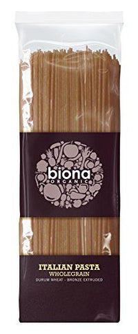 Biona Wholewheat Spaghetti - Bronze Extruded 500g