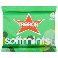 Trebor Softmints Peppermint  Roll 47Gx 4  (4 Rolls)