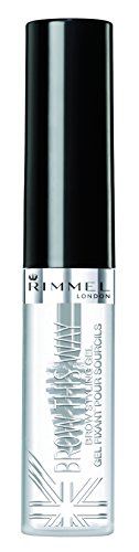 Rimmel Brow This Way, Lightweight Eyebrow Gel, Clear, Define
