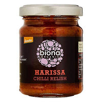 Biona  Demeter Harissa Chilli Relish 125g