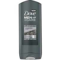 Dove Men Care Charcoal Clay Body and Face Wash 250ml