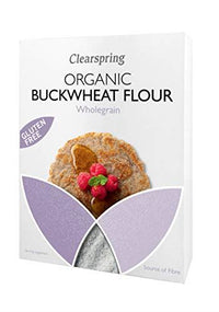 Clearspring Organic & Gluten Free Whole Buckwheat Flour 375g