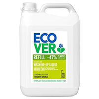 Ecover Washing Up Liquid - Lemon & Aloe 5Ltr