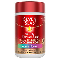 Seven Seas Omega-3 Fish Oil Plus Cod Liver Oil Plus Multivitamin 30 Capsules