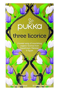 Pukka Tea, Three Licorice 20 sachets - 30G