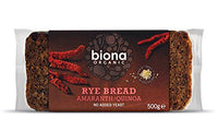 Biona Rye Amaranth & Quinoa Bread 500g