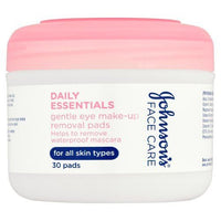 Johnson's Face Care Daily Essentials Gentle Eye Make-Up Removal Pads 30S