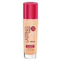 Rimmel Lasting Finish 25 Hour Foundation with Comfort Serum, SPF 20, 200 Soft Beige 30ml