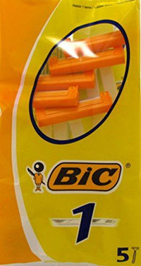 Bic 1 Disposable Razors - 5 Razors