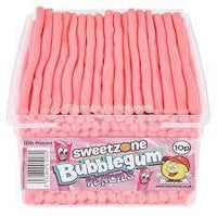 Sweetzone Bubblegum Pencils Tub 1200g