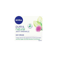 Nivea Pure & Natural Anti-Wrinkle Day Cream 50ml
