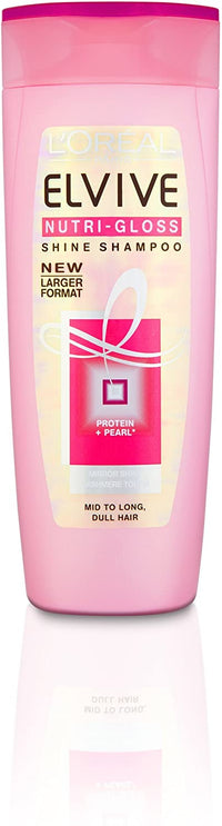 L'Oreal Elvive Nutri Gloss Shine Dull Hair Shampoo 500ml