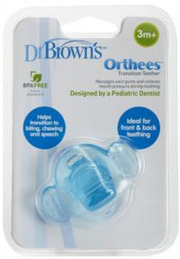 Dr Brown's Orthees Teether (Blue)