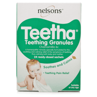 Nelsons Teetha Teething Granules 3 Months Only (BBE-AUGUST-2021)