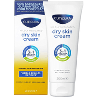 Cuticura Mildly Medicated Dry Skin Cream 200ml