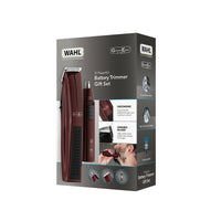 Wahl GroomEase Trimmer Shaver Gift Set - Burgundy